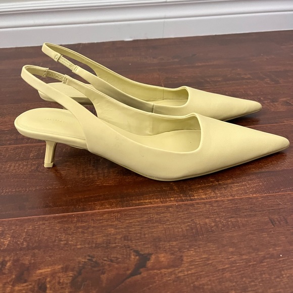 OAK + FORT sling back kitten heels - Picture 2 of 3